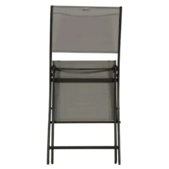 Chaise Pliante Modula Galet/graphite Hespéride 5 Chaise Pliante Modula Galet/graphite Hespéride -Pas Cher Jardo Via Magasin chaise pliante modula hesperide galet graphite 1