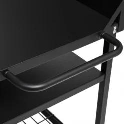 Desserte De Plancha Extérieure Noire Neka -Pas Cher Jardo Via Magasin desserte de plancha exterieure noire neka 5