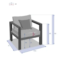 Fauteuil De Jardin Evasion Graphite Hespéride 9 Fauteuil De Jardin Evasion Graphite Hespéride -Pas Cher Jardo Via Magasin fauteuil de jardin evasion graphite hesperide 1 2