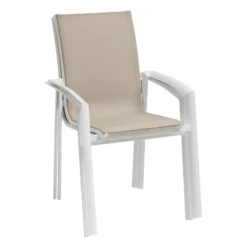 Fauteuil Extérieur Axant Lin/blanc Hespéride -Pas Cher Jardo Via Magasin fauteuil exterieur axant linblanc hesperide 2