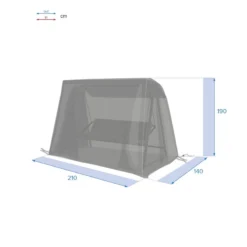 Housse De Protection Pour Balancelle Hambo Hespéride -Pas Cher Jardo Via Magasin housse protection pour balancelle hambo hesperide 2