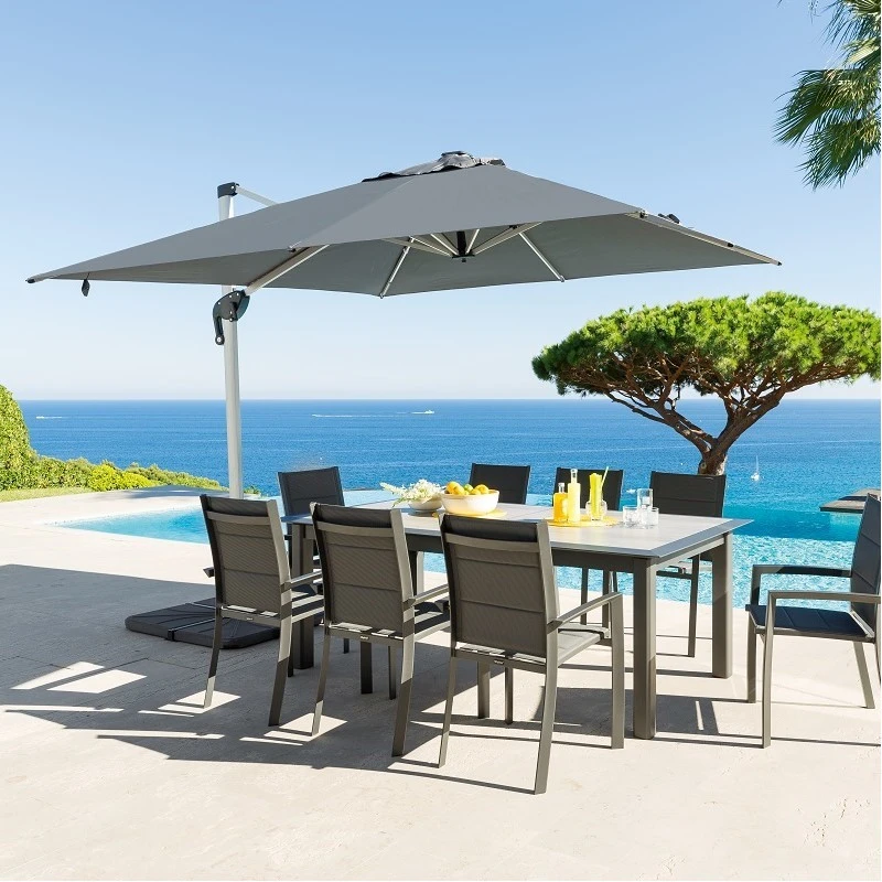 Parasol Carré Avec LEDs Equador Hespéride 2 Parasol Carré Avec LEDs Equador Hespéride – Image 2
