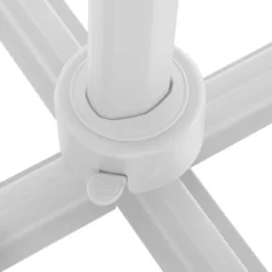 Parasol Décentré Eléa Inclinable Carré Oléfine Noisette/blanc Hespéride -Pas Cher Jardo Via Magasin parasol decentre elea inclinable carre olefine noisetteblanc hesperide 6