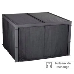 Rideaux Pour Tonnelle Majaé 3,6x3,6 M Hespéride