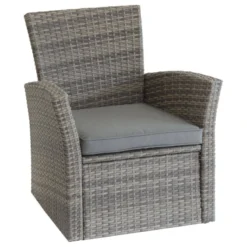 Salon Bora-bora Terre Ombre 4 Places Hespéride -Pas Cher Jardo Via Magasin salon bora bora terre ombre 4 places hesperide 4