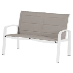 Salon De Jardin 4 Places Elyn Noisette / Blanc Hespéride 9 Salon De Jardin 4 Places Elyn Noisette / Blanc Hespéride -Pas Cher Jardo Via Magasin salon de jardin 4 places elyn noisette blanc hesperide 1 2