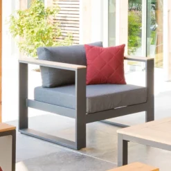 Salon De Jardin Emperia 5p En Aluminium Et Acacia Hespéride -Pas Cher Jardo Via Magasin salon de jardin emperia 5p en aluminium et acacia hesperide 6