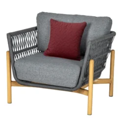 Salon De Jardin 5 Places Rubby Graphite Hespéride 14 Salon De Jardin 5 Places Rubby Graphite Hespéride -Pas Cher Jardo Via Magasin salon de jardin rubby graphite premium hesperide 4