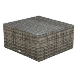 Table Basse Carrée Moorea Terre D'ombre Hespéride