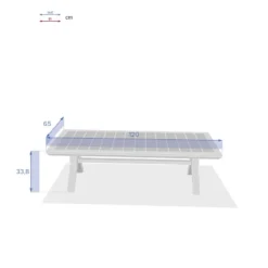 Table Basse Extérieure Bois D'acacia Papouasie Hespéride -Pas Cher Jardo Via Magasin table basse exterieure bois d acacia papouasie hesperide 2