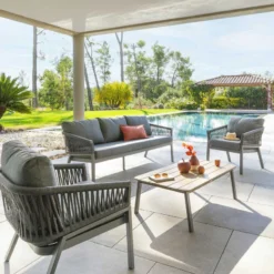 Pas Cher Jardo Via Magasin -Pas Cher Jardo Via Magasin table basse exterieure oriengo graphite hesperide 1