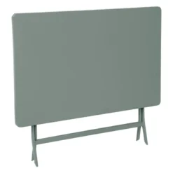 Table Rectangulaire Pliante Greensboro 4p Vert Olive Hespéride -Pas Cher Jardo Via Magasin table rectangulaire exterieure greensboro vert olive hesperide 2