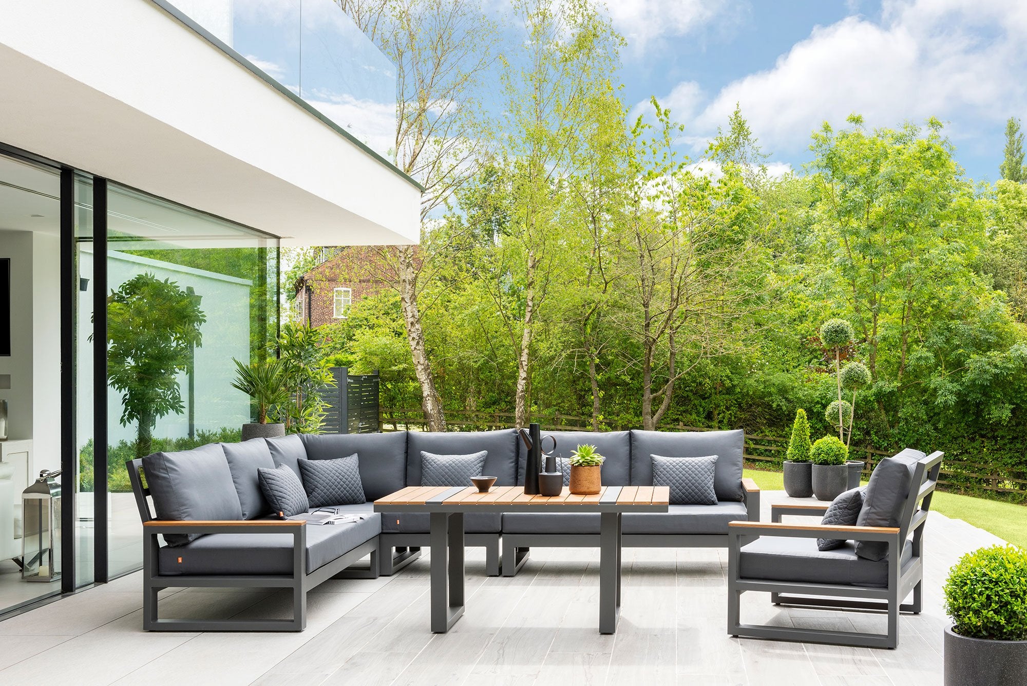 Pas Cher Jardo Via Magasin -Pas Cher Jardo Via Magasin Soho HighBack Corner Dining 0073 0